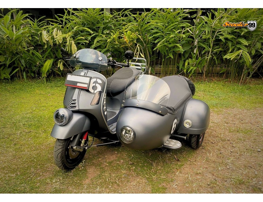 Sidecar Kit Matte Grey Racing Edition